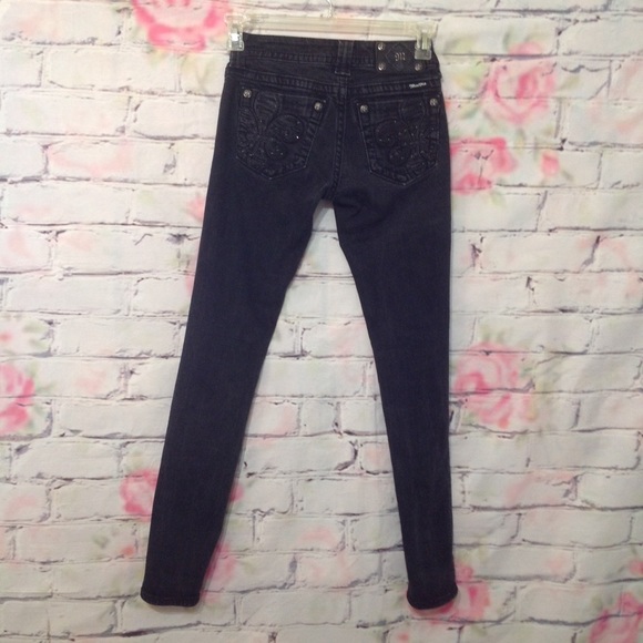 🦋 Mis me Skinny jeans size 26X31 - Picture 4 of 6
